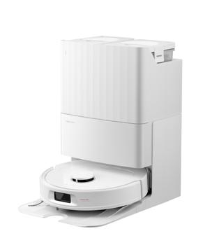 Roborock QR 798  Robotstøvsuger (hvit) 10,000Pa, Dual Spinning Mop, Presis LiDAR-navigasjon,  Automatisk tømmestasjon. (QVRRS02-00)