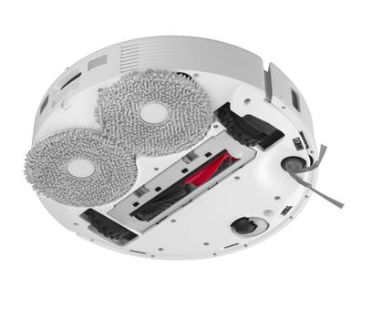 Roborock Qrevo 5AE robotstøvsuger - hvit automatisk tømmestasjon (QRSP02-00)