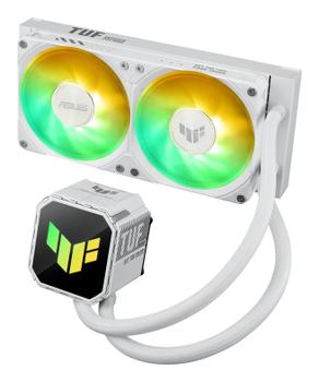 ASUS TUF GAMING LC III 240 Addressable RGB AiO Liquid Cooler White Edition (90RC01J2-B0EAY0)