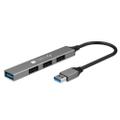 TECHLY USB-A 3.2 Hub with 4 Slim