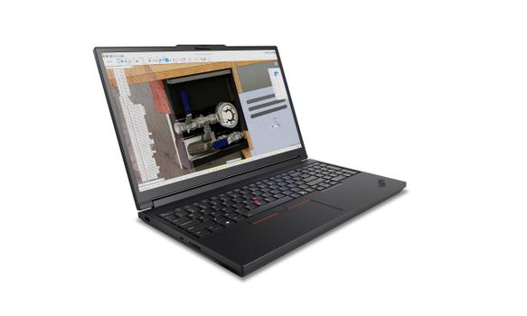 Lenovo ThinkPad P16 Gen 3 Intel Core Ultra 9 275HX Mobiler Arbeitsplatz 40,6 cm (16") WUXGA 96 GB DDR5-SDRAM 1 TB SSD NVIDIA RTX PRO 4000 Blackwell Wi-Fi 7 (802.11be) Windows 11 Pro Deutsch Schwarz (21RQ000MGE)