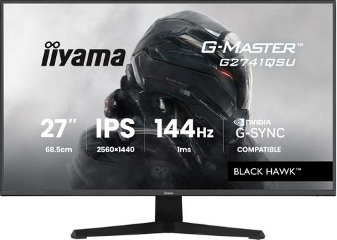 IIYAMA 27" QHD IPS 144Hz (G2741QSU-B1)