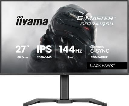 IIYAMA 27" QHD IPS 144Hz / HAS (GB2741QSU-B1)