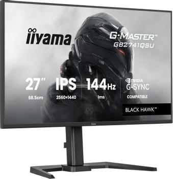 IIYAMA 27" QHD IPS 144Hz / HAS (GB2741QSU-B1)