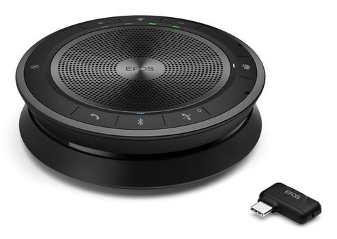 EPOS S EXPAND 40 + - Smart speakerphone - Bluetooth - wireless, wired - USB-C - black, grey - Optimised for UC (1000662)