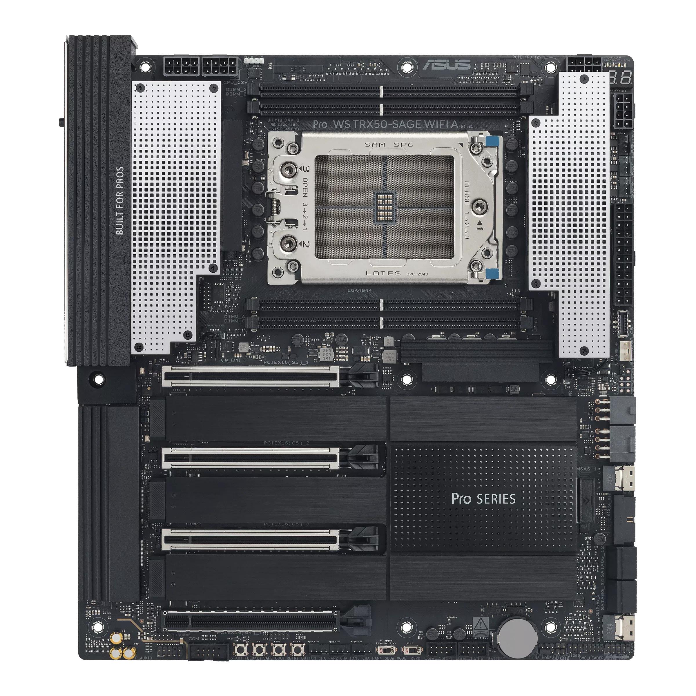 Asus Pro Ws Trx50-sage Wifi A Amd Trx50 Socket Str5 Ceb Str5 Ceb