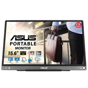 ASUS 15" Skærm ZenScreen MB16ACE Portable USB Monitor 15.6" Full HD USB Type-C - Grey - 5 ms (90LM0381-B04170)