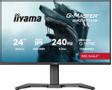 IIYAMA 24" Fast IPS Gaming, G-Master Red Eagle, FreeSync Premium / G-Sync Compatible, 1920x1080@240Hz, 350cd/m˛, 2x HDMI, DisplayPort, 0.4ms (MPRT), Speakers, Black Tuner, 15cm Height Adj. Stand
