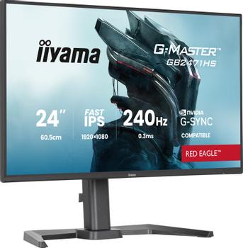 IIYAMA 24" FHD IPS 240Hz / HAS (GB2471HS-B1)