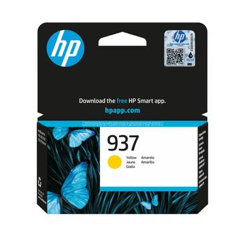 HP 937 YELLOW ORIGINAL INK CARTRIDGE SUPL (4S6W4NE)