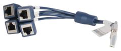 Hewlett Packard Enterprise HPE FlexNetwork X260 Mini D-28 to 4-RJ45 0.3m Router Cable