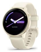 GARMIN VIVOACTIVE 6, GPS, BONE/LUNAR GOLD, WW