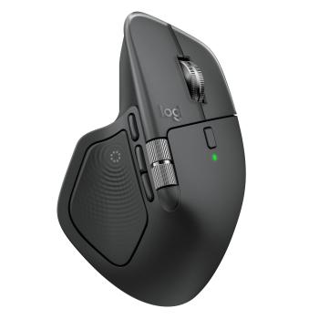 LOGITECH MX Master 4 - Graphite - Ergonomisk mus - Optisk - 9 knapper - Sort (910-007562)