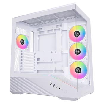 LIAN-LI V100 White (4x ARGB fans) - Kabinet - Miditower - Hvid (G99.V100RW.00)
