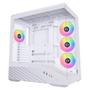 LIAN-LI V100 White (4x ARGB fans) - Kabinet - Miditower - Hvid