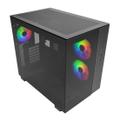 Montech KING 65 PRO PC Case  Midi-Tower  ATX  ARGB  Tempered Glass -black