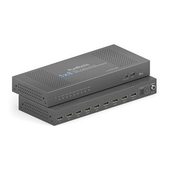 PURELINK PureTools - 1x8 HDMI2.1 Splitter - 48Gbp with Scaler and Audio De-Embedding (PT-SP-HD18-48G)