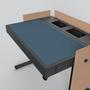 HECKLER DESIGN 4U Lectern Deskpad - Denim -