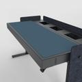 HECKLER DESIGN 6U Lectern Deskpad - Denim -