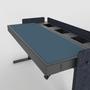 HECKLER DESIGN 6U Lectern Deskpad - Denim -