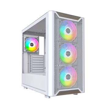 Montech XR Wood White - Kabinet - Miditower - Hvid (XR Wood (W))