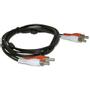 MICROCONNECT Stereo RCA Cable, 2 x RCA 2.5m