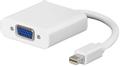 MICROCONNECT Mini Displayport-VGA M-F White