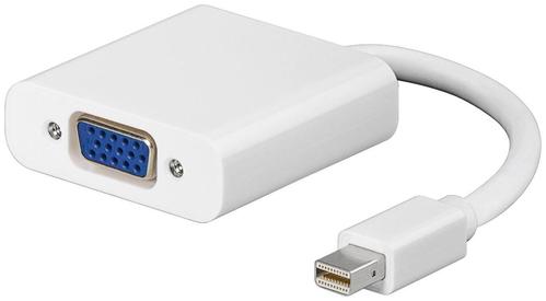 MICROCONNECT Mini Displayport-VGA M-F White (MDPVGA)