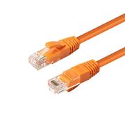 MICROCONNECT U/UTP CAT6 0.3M Orange LSZH
