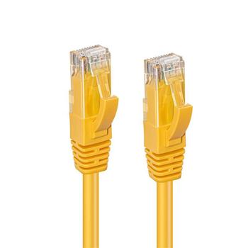 MICROCONNECT U/UTP CAT6 0.3M Yellow LSZH (UTP6003Y)