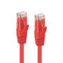 MICROCONNECT U/UTP CAT6 0.2M Red LSZH (UTP6002R)