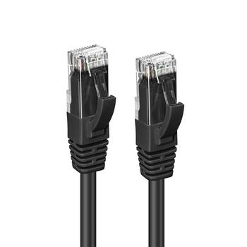 MICROCONNECT U/UTP CAT6 0.3M Black LSZH (UTP6003S)