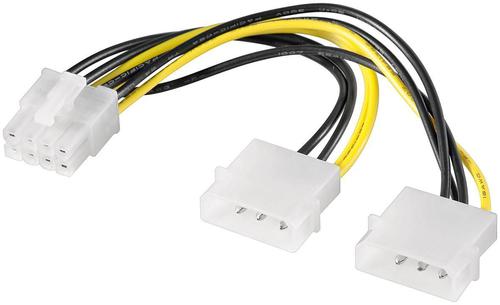 MICROCONNECT Internal PC Power supply cable (PI02015)