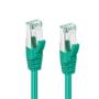 MICROCONNECT S/FTP CAT6 0.5m Green LSZH (SSTP6005G)