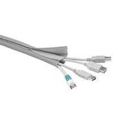 MICROCONNECT Cablesock W/hook and loop 2m