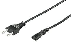 MICROCONNECT Power Cord Notebook 1.5m Black