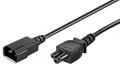 MICROCONNECT Power Cord C5 - C14 1m