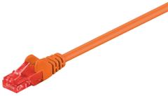 MICROCONNECT U/UTP CAT6 1M Orange PVC
