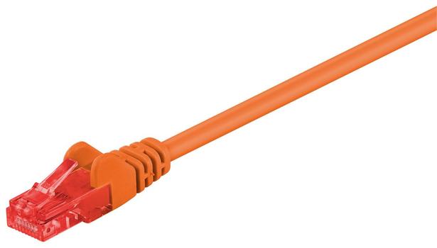 MICROCONNECT U/UTP CAT6 0.5M Orange PVC (B-UTP6005O)