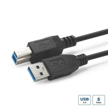MicroConnect USB-kabel - USB Type B til USB-type A - 5 m (USB3.0AB5B)