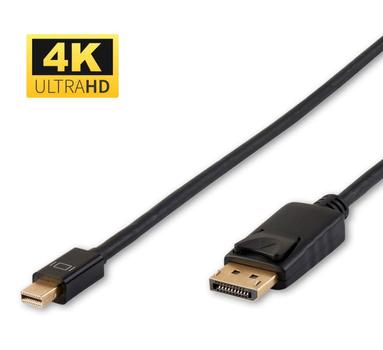 MicroConnect DisplayPort-kabel - 2 m (DP-MMG-180MB)