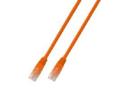 MICROCONNECT CAT 5e Ikke afskærmet parsnoet (UTP) 1.5m Netværkskabel Orange