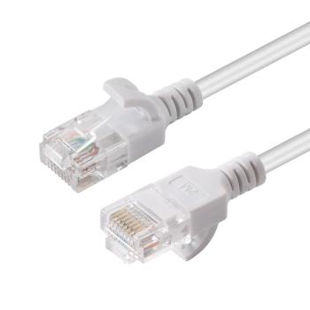MICROCONNECT U/UTP CAT6 0.15M White Slim (V-UTP60015W-SLIM)