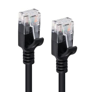 MICROCONNECT U/UTP CAT6 2M Black Slim (V-UTP602S-SLIM)