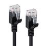 MICROCONNECT U/UTP CAT6 2M Black Slim (V-UTP602S-SLIM)