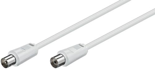 MICROCONNECT Coax M-F 1.5m White 75 Ohm (COAX015W)