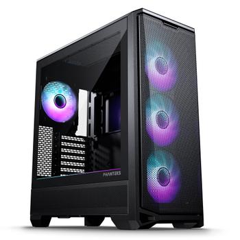 PHANTEKS Eclipse G400A Mid Tower (sort) ATX, Micro-ATX,  Mini-ITX, E-ATX, 4x 140mm DRGB (PH-EC400GA_DBK01)