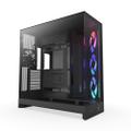 NZXT H9 Flow RGB (2025) Black Dual Chamber Case