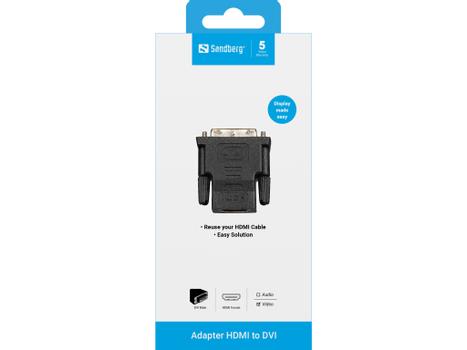SANDBERG Adapter DVI-M - HDMI-F (507-39)