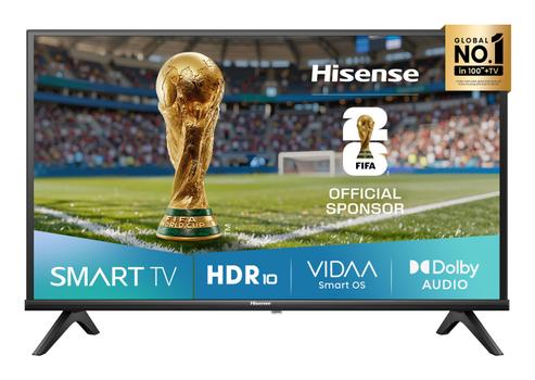 HISENSE 40A4Q 101,6 cm (40) Fuld HD Smart TV Wi-Fi Sort 200 cd/m² (40A4Q)
